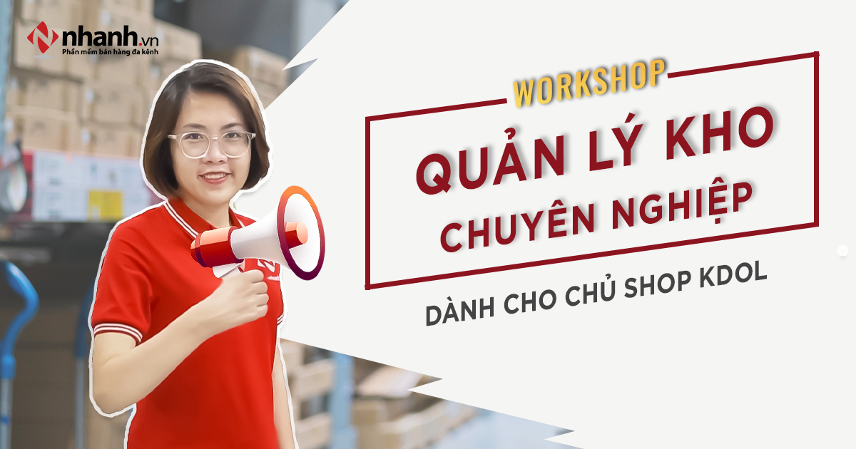 Quản lý kho chuyên nghiệp cho kinh doanh online